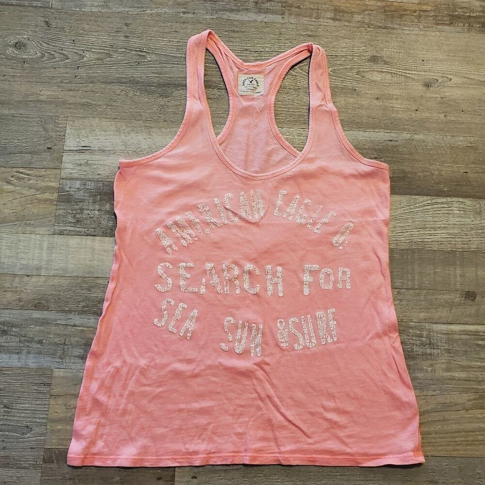 American eagle outfitters vintage T XS womens light pink tank